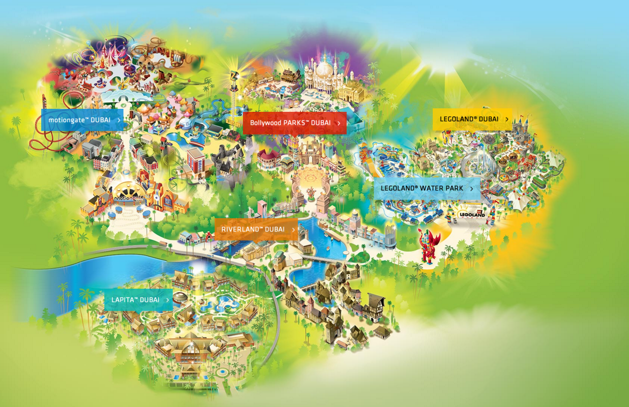 HUGE THEME PARK – DUBAI